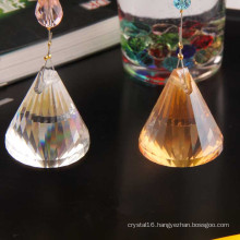 Colorful Wedding Decoration Quartz Crystal Pendant